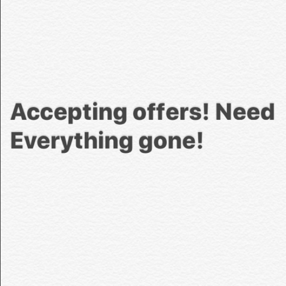 Everything to be sold!